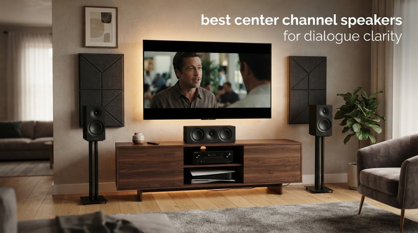 best center channel speakers for dialogue clarity