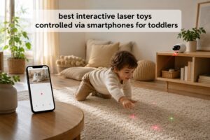 best interactive laser toys controlled via smartphones for toddlers
