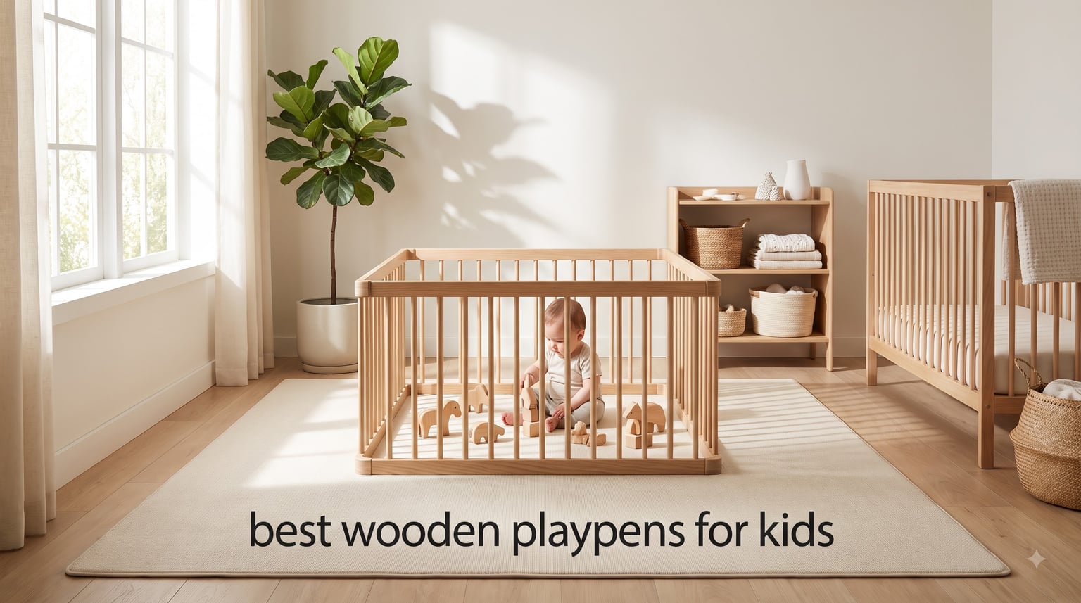 best wooden playpens for kids