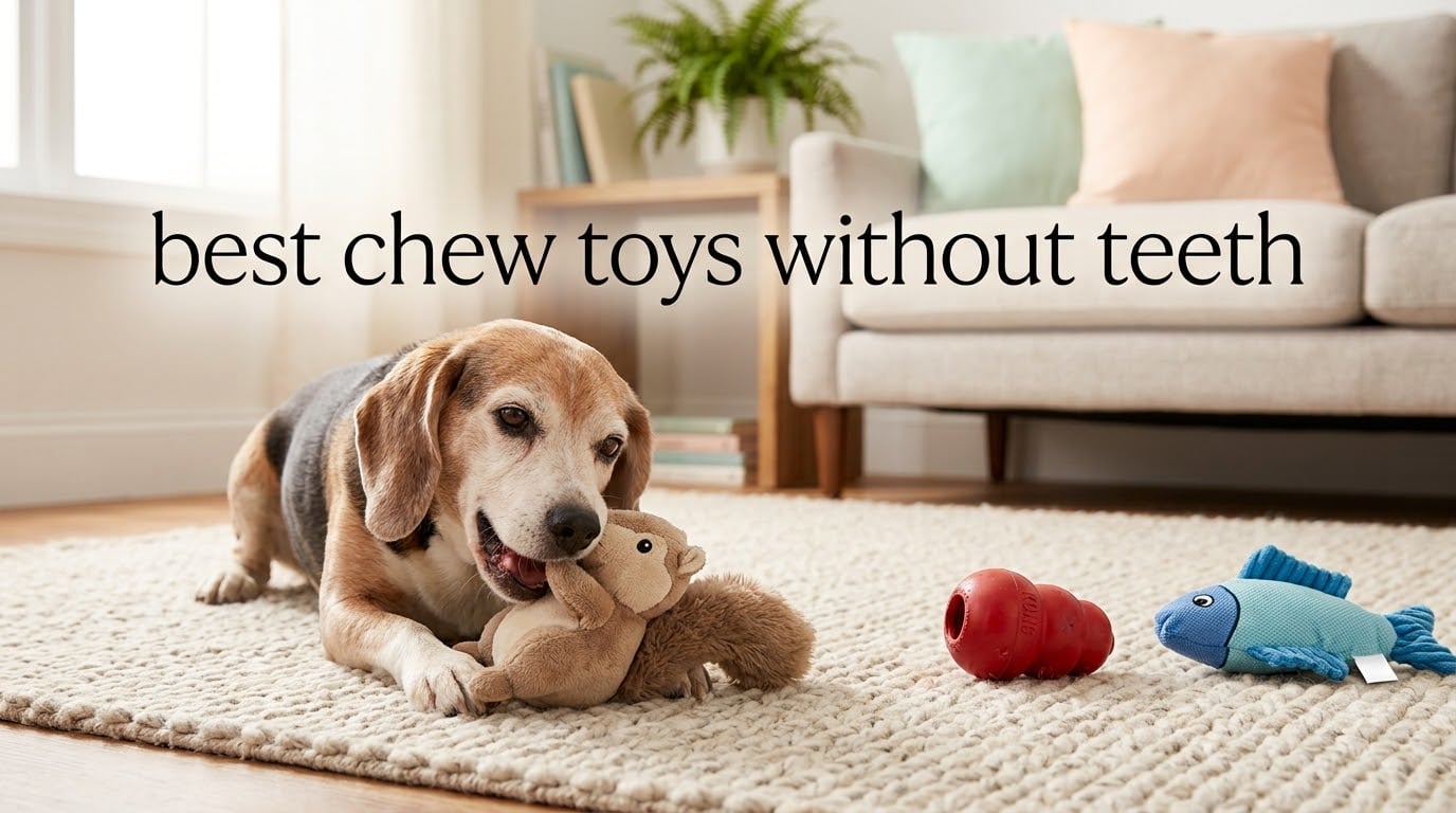 best chew toys without teeth