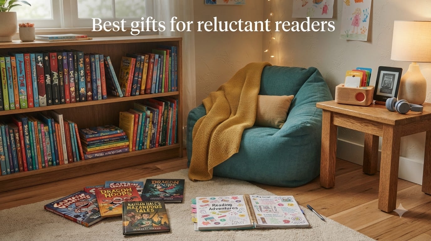 Best gifts for reluctant readers