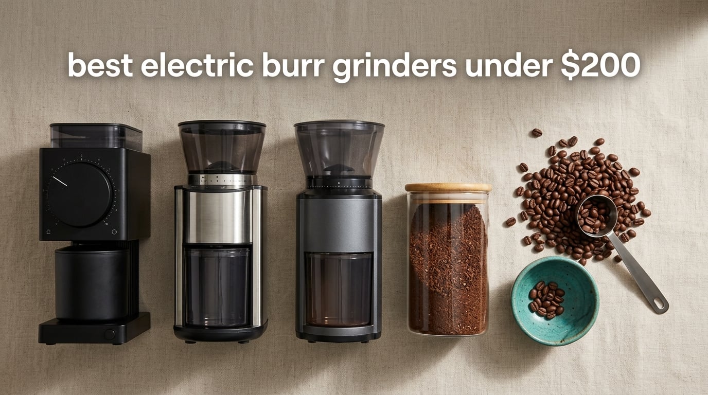 best electric burr grinders under $200