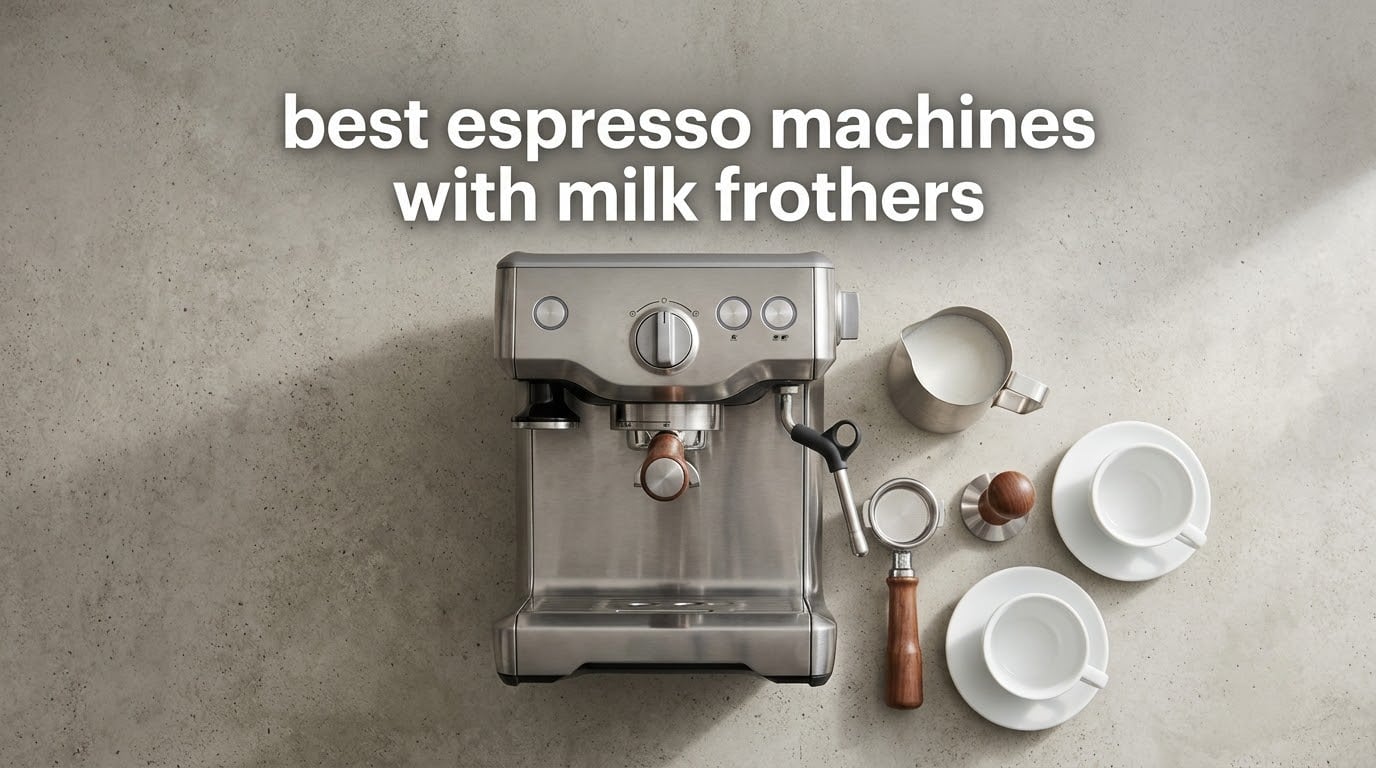 best espresso machines with milk frothers