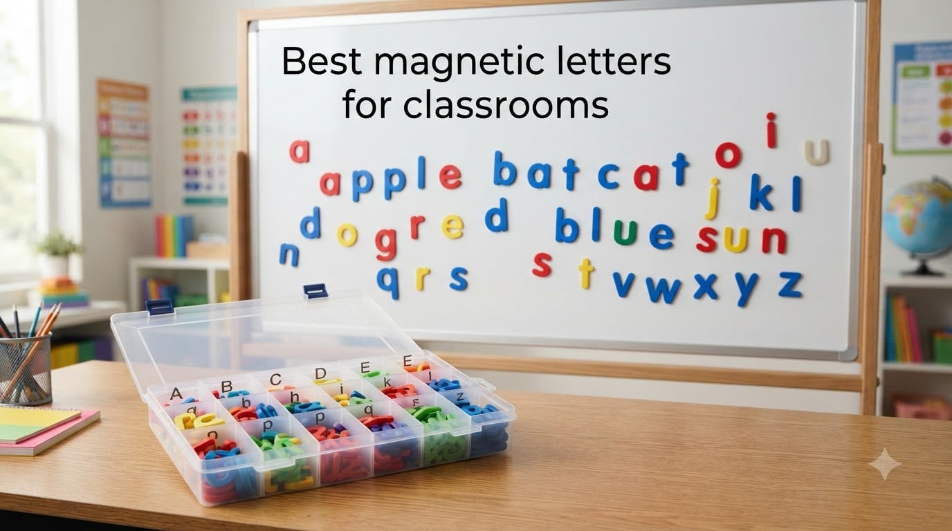 Best magnetic letters for classrooms
