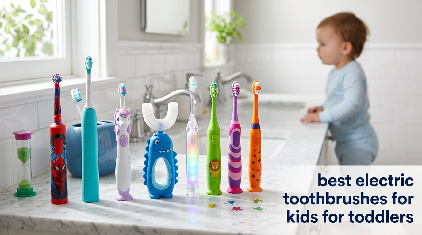 best electric toothbrushes for kids for toddlers