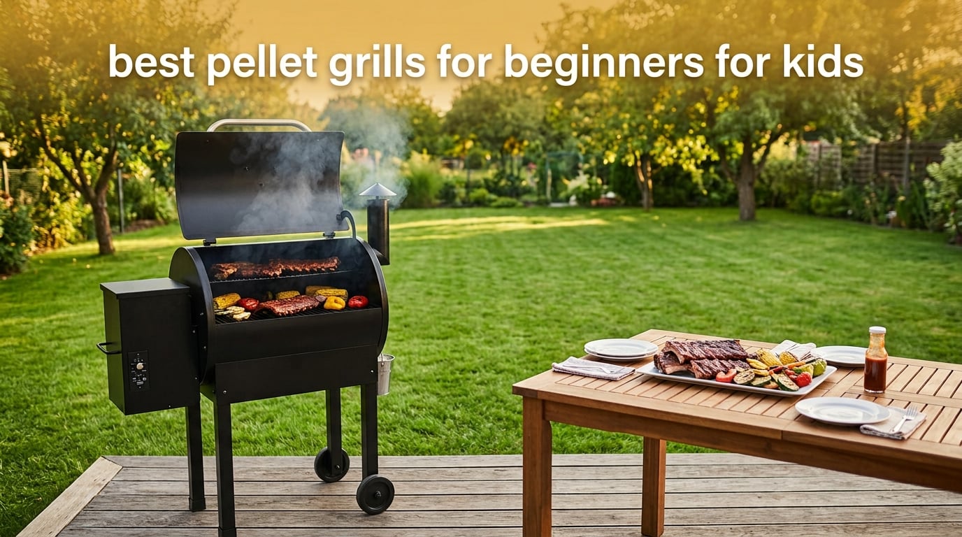 best pellet grills for beginners for kids