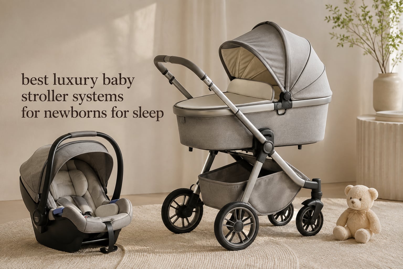 best luxury baby stroller systems for newborns for sleep