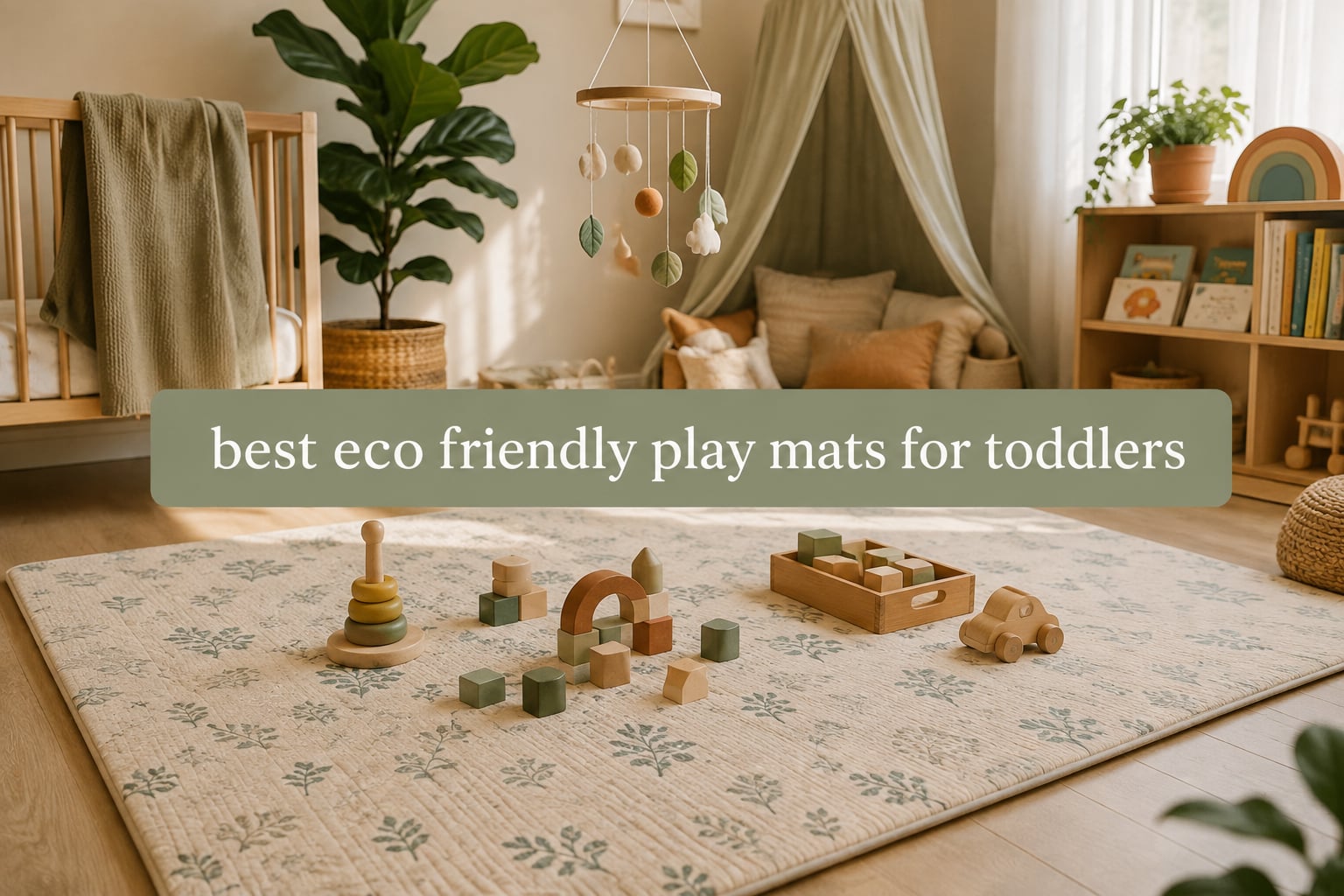 best eco friendly play mats for toddlers