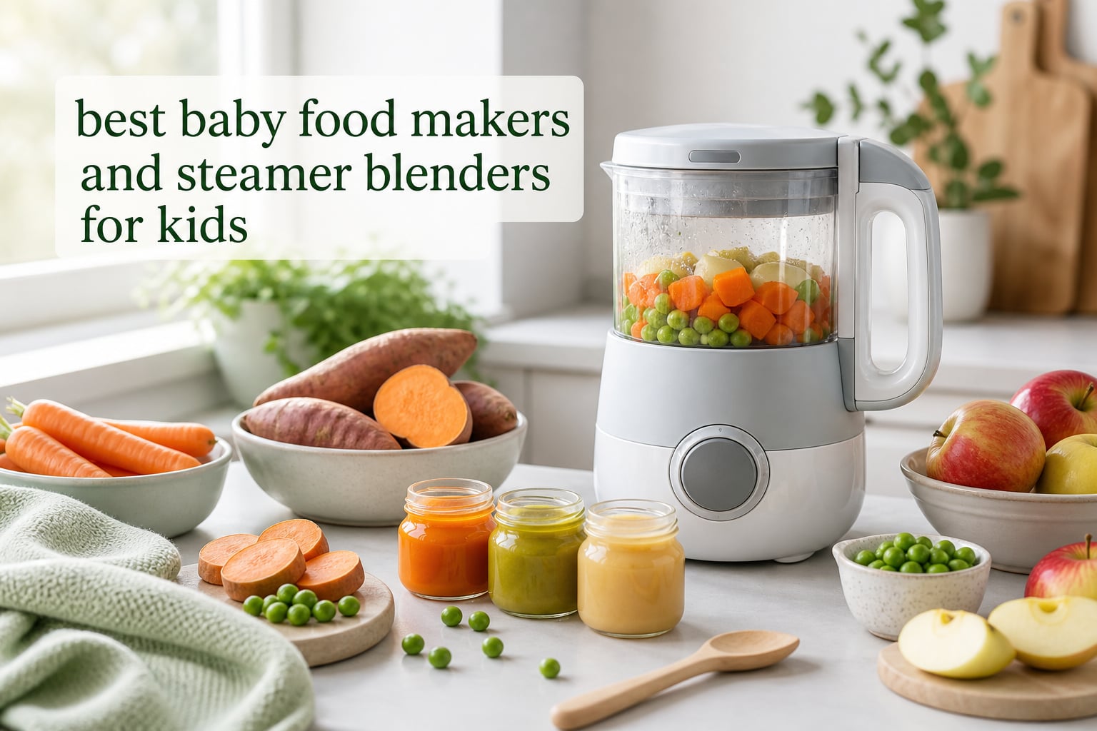 best baby food makers and steamer blenders for kids