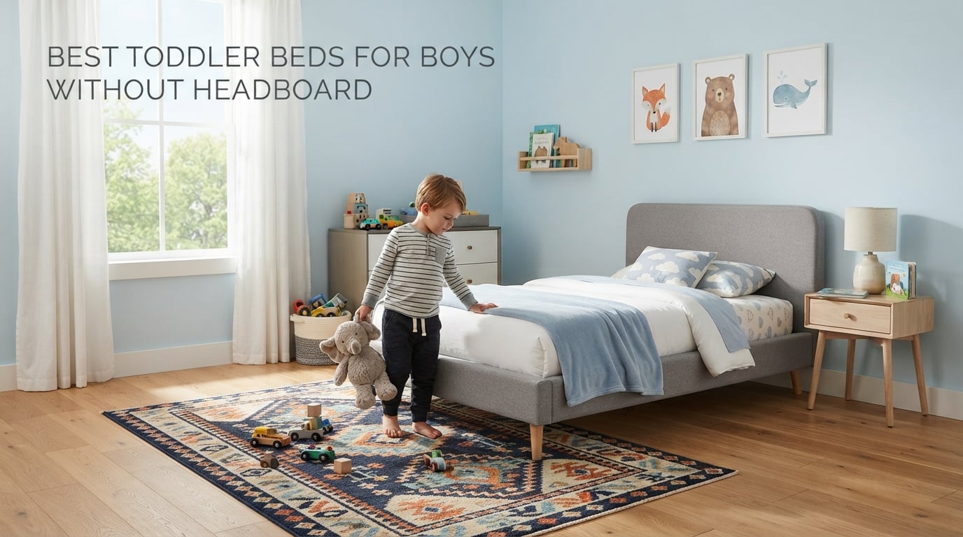 best toddler beds for boys without headboard