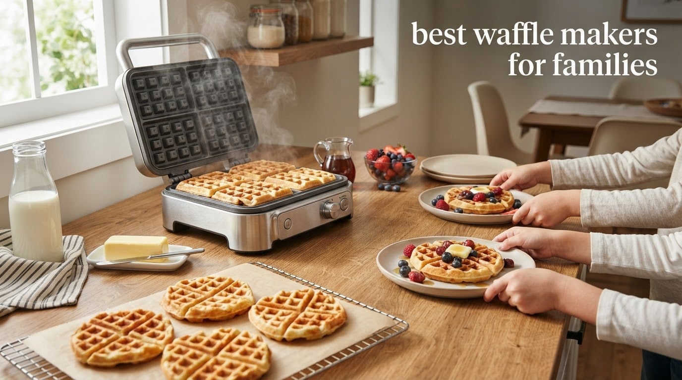 best waffle makers for families
