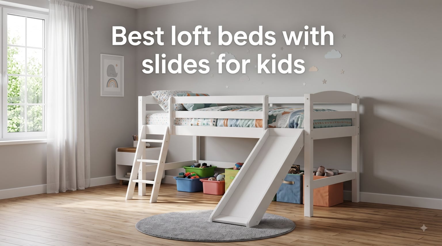 Best loft beds with slides for kids