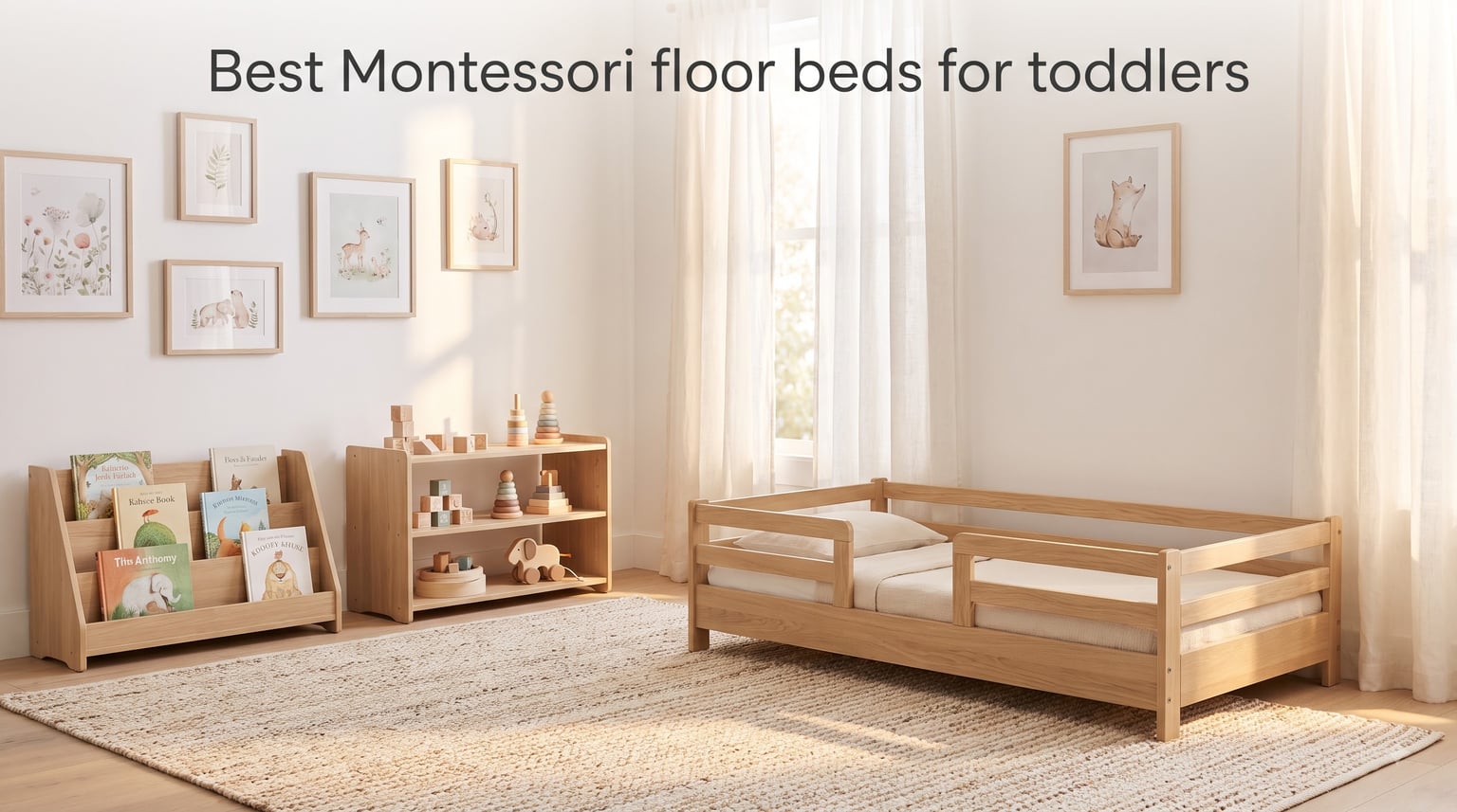 Best Montessori floor beds for toddlers