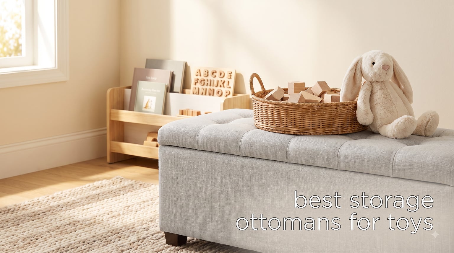 best storage ottomans for toys