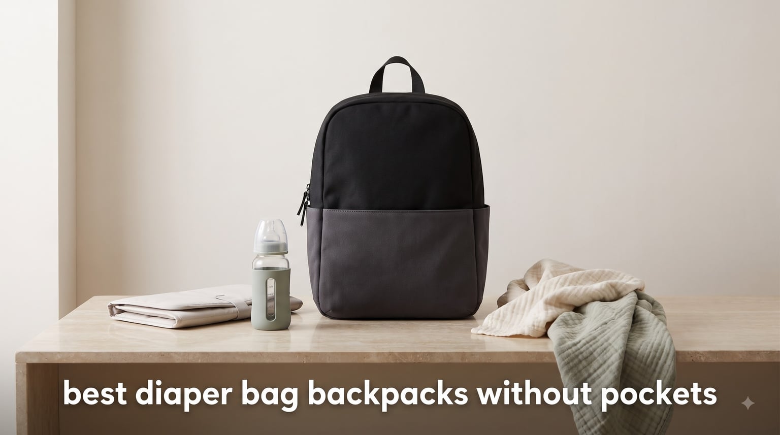 best diaper bag backpacks without pockets