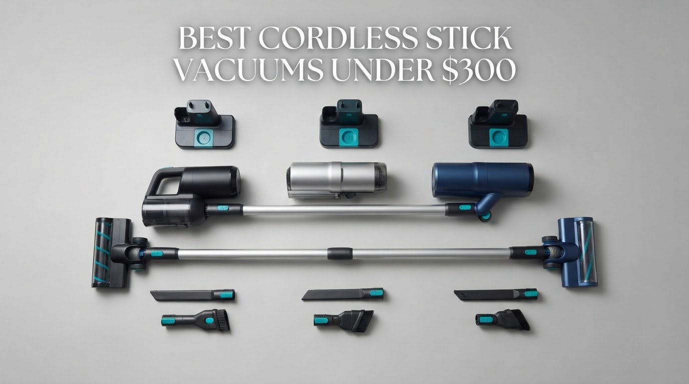 best cordless stick vacuums under $300