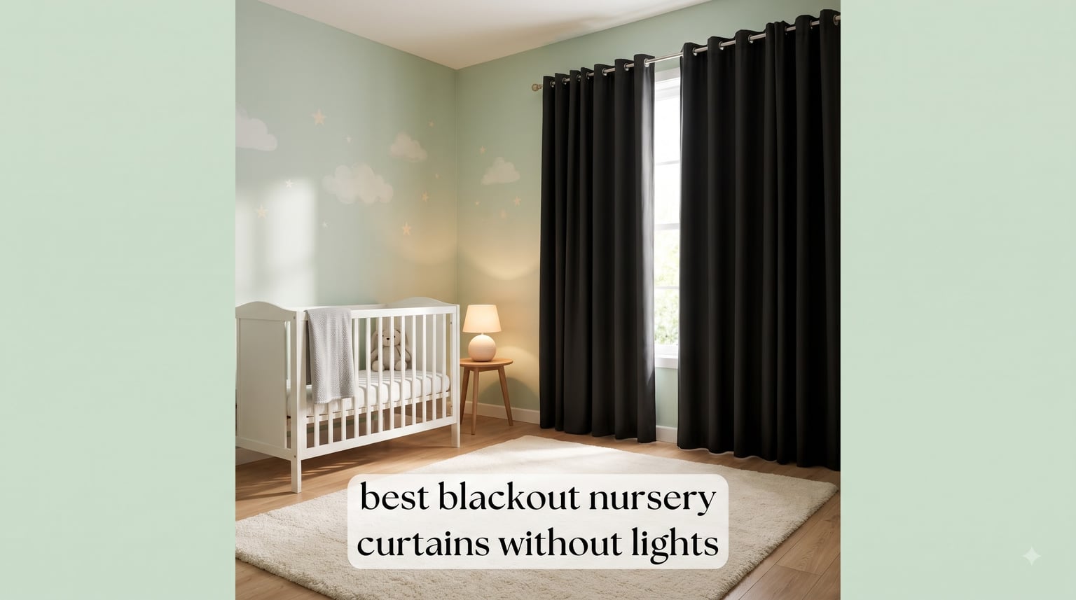 best blackout nursery curtains without lights