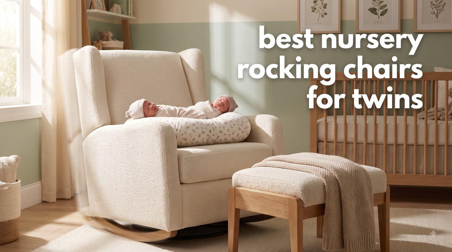 best nursery rocking chairs for twins