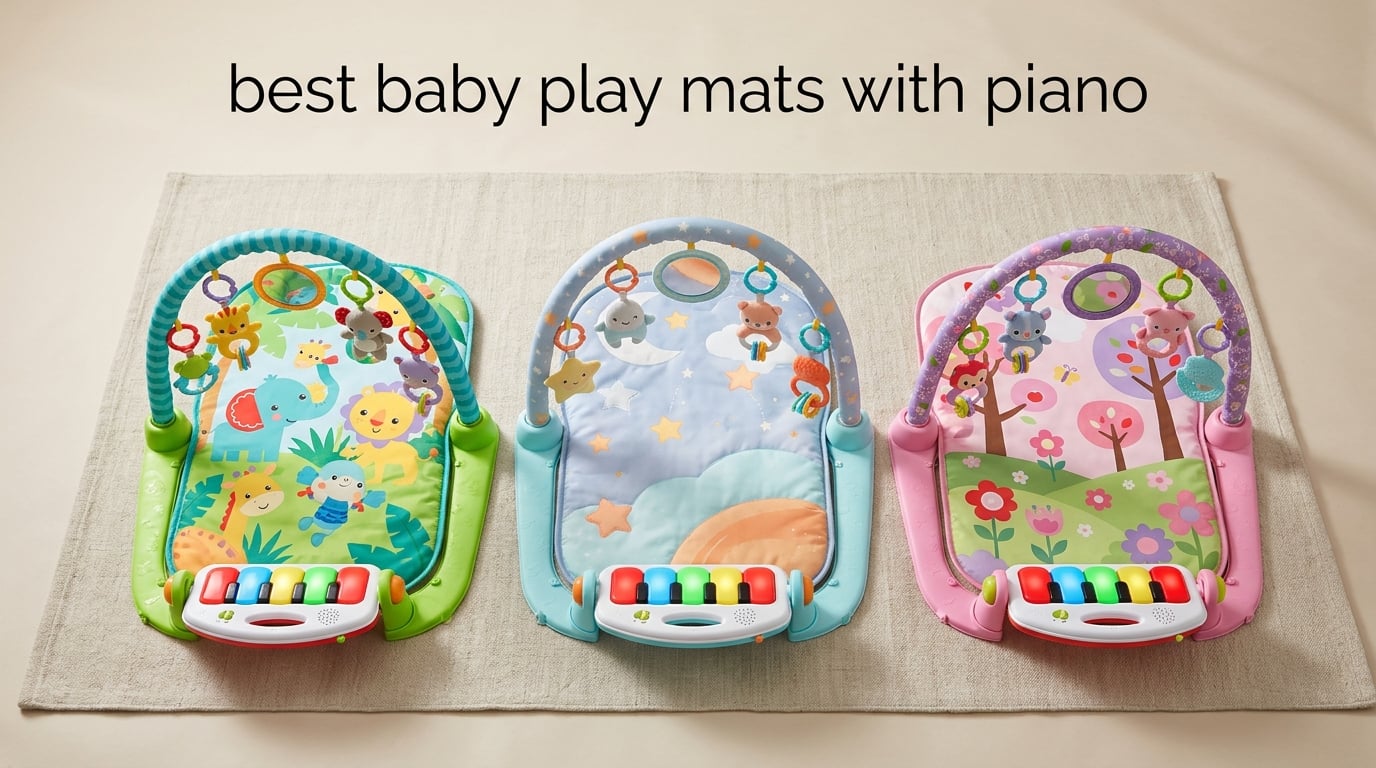 best baby play mats with piano