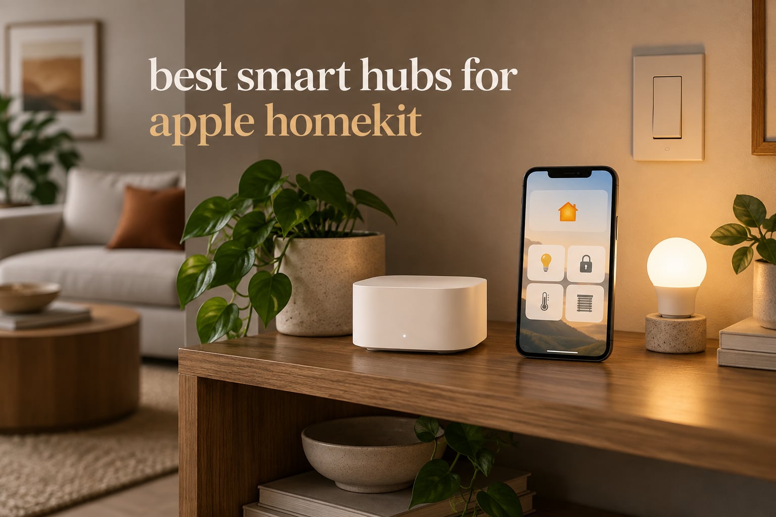 best smart hubs for apple homekit