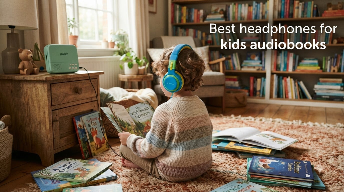 Best headphones for kids audiobooks