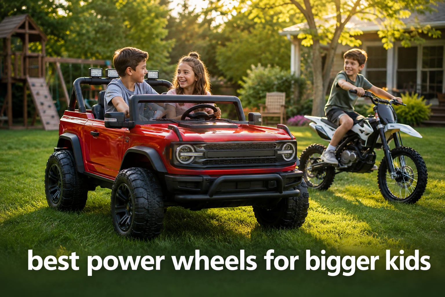best power wheels for bigger kids