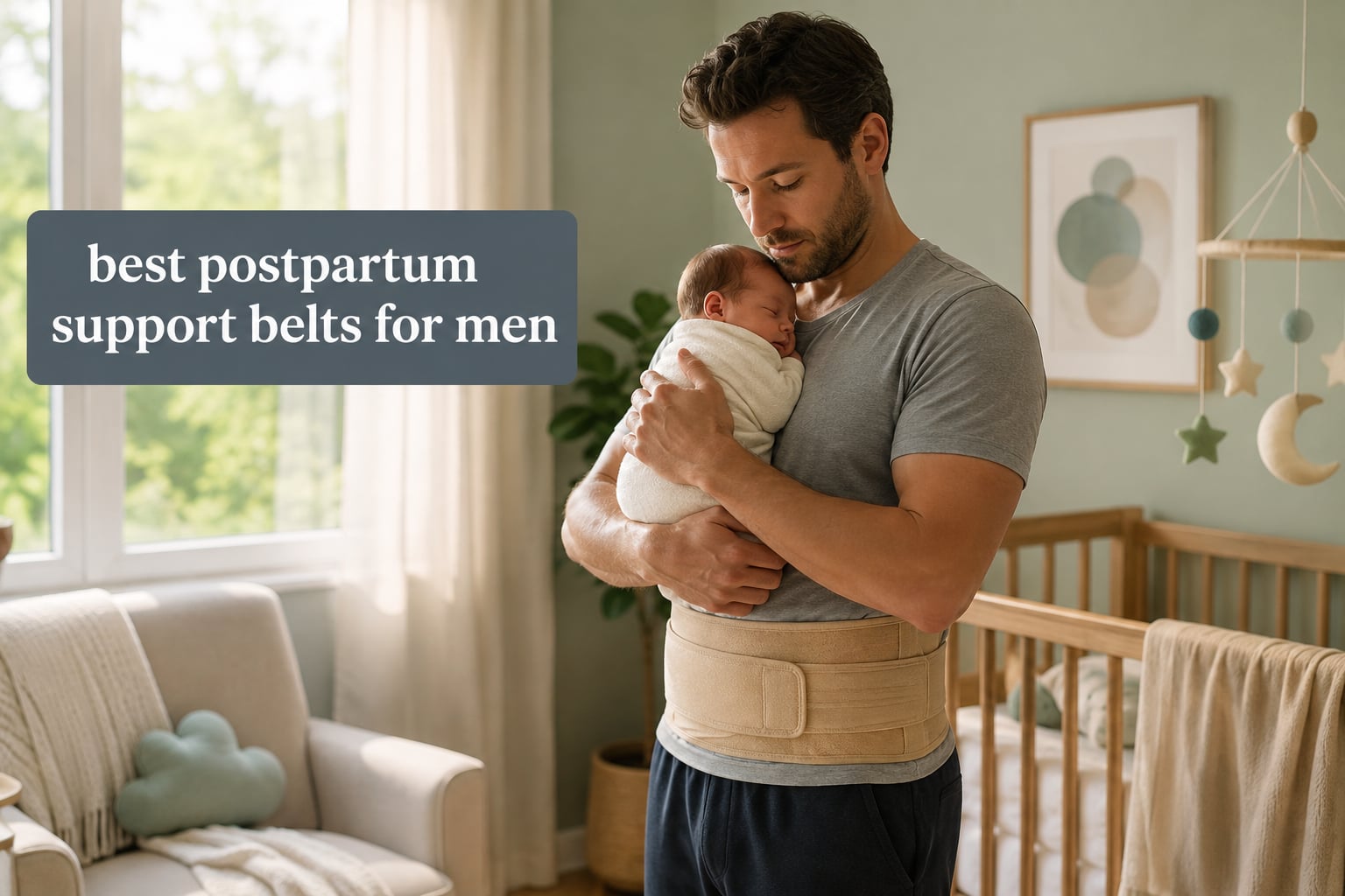 best postpartum support belts for men