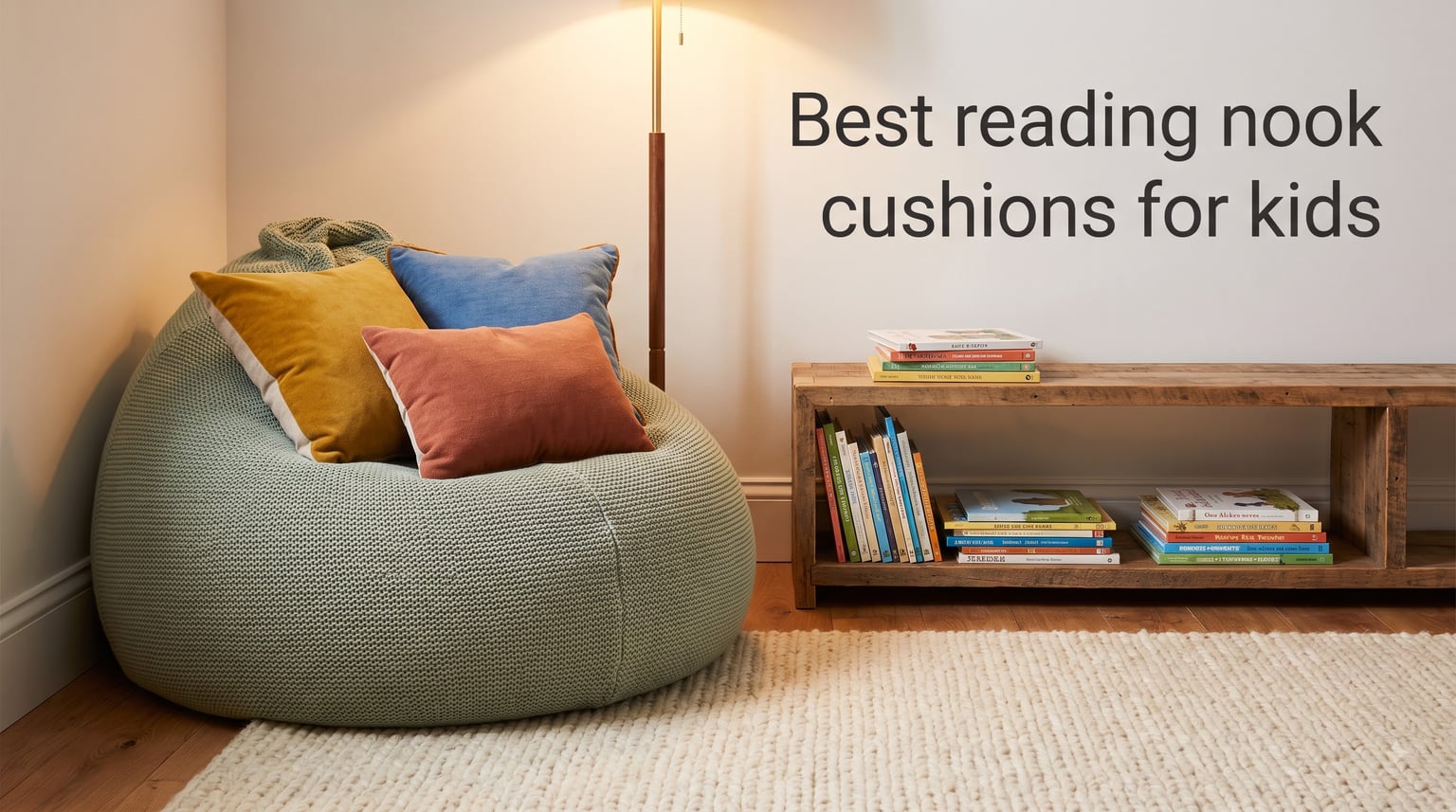 Best reading nook cushions for kids