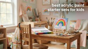 best acrylic paint starter sets for kids