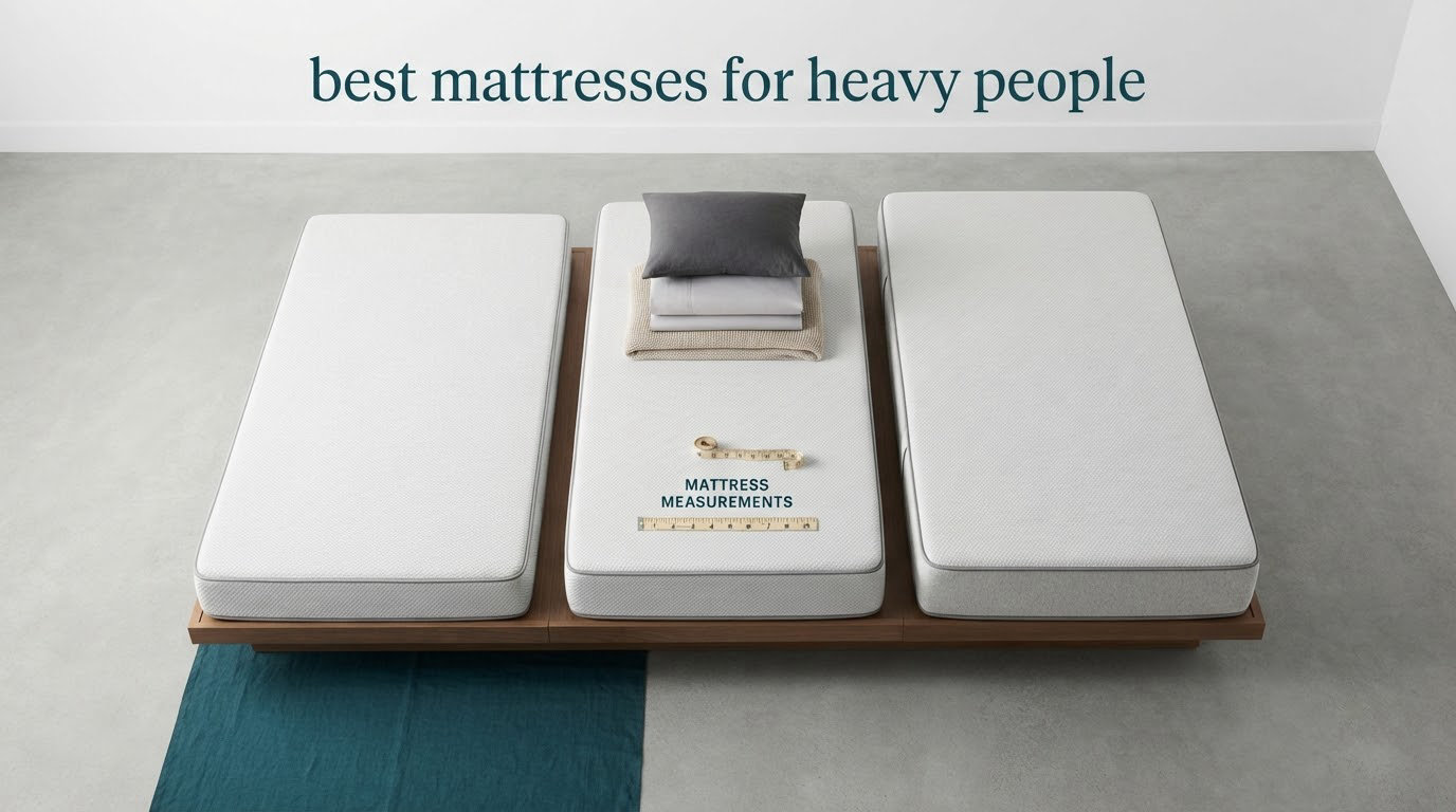 best mattresses for heavy people