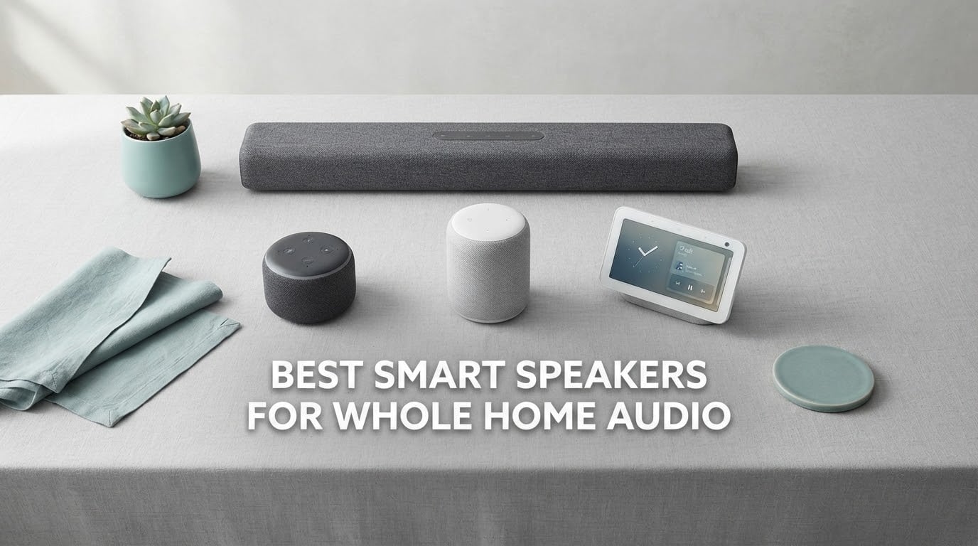 best smart speakers for whole home audio
