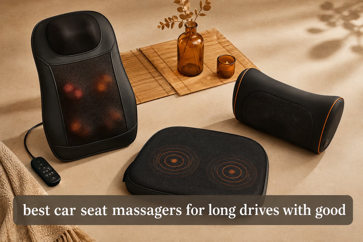 best car seat massagers for long drives with good