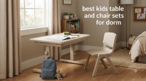 best kids table and chair sets for dorm