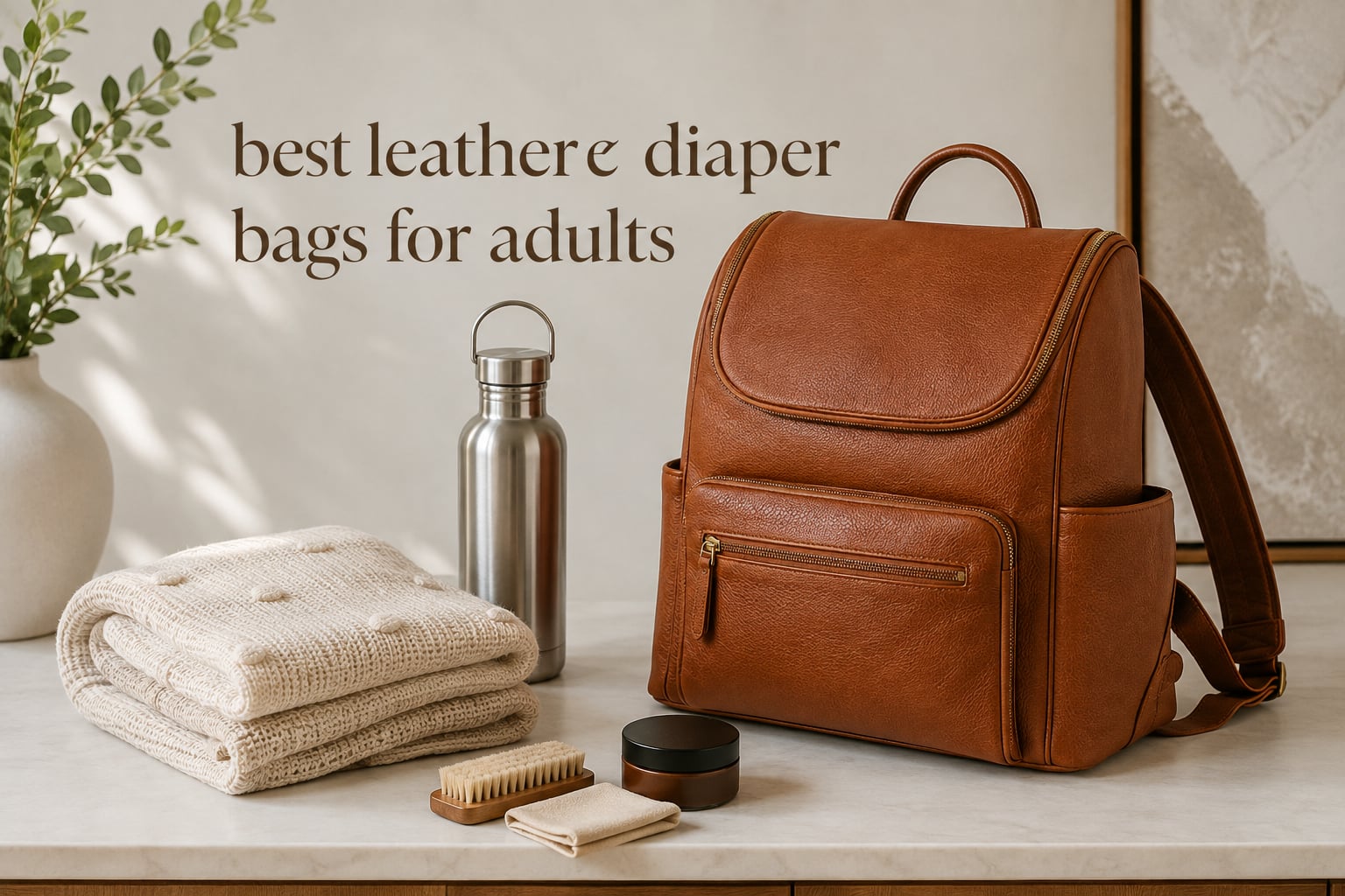 best leather diaper bags for adults