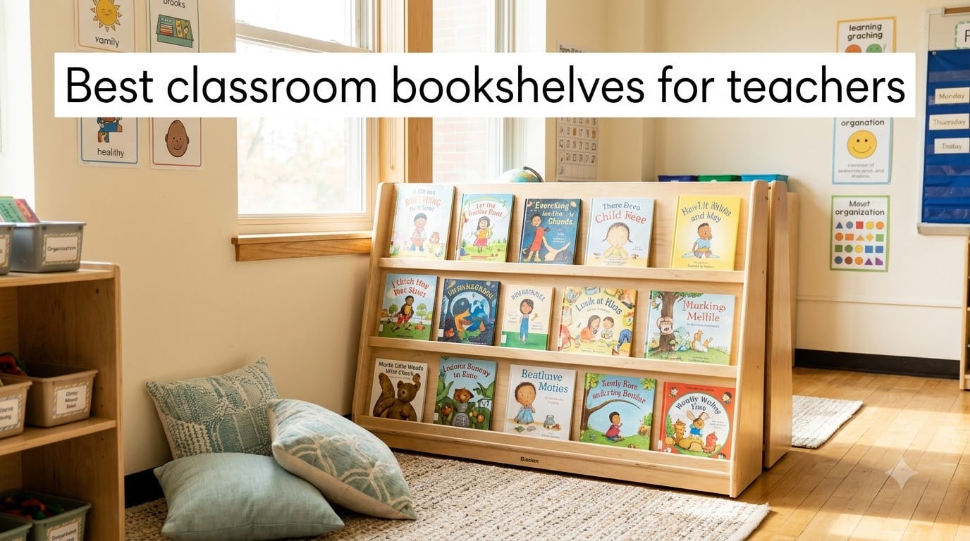 Best classroom bookshelves for teachers