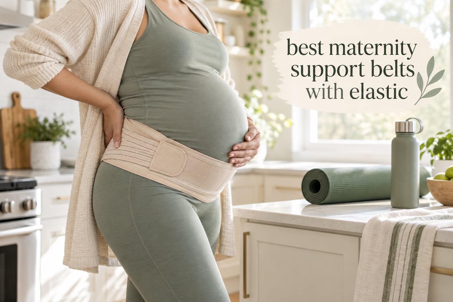 best maternity support belts with elastic
