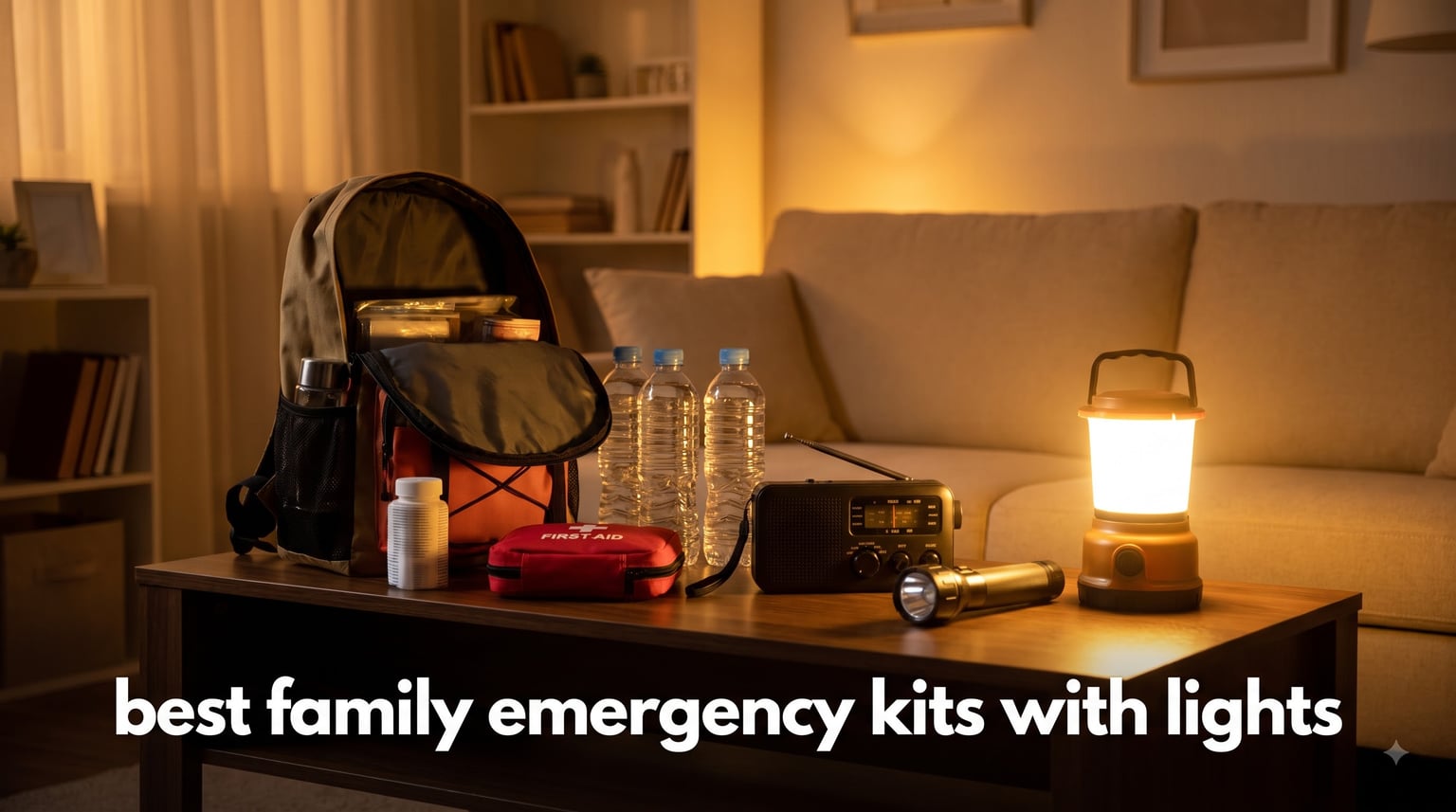 best family emergency kits with lights
