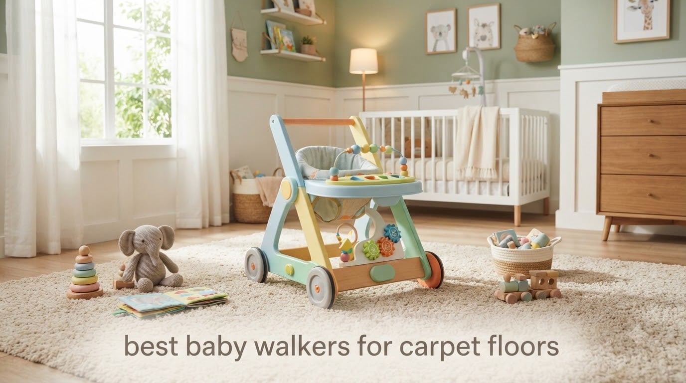 best baby walkers for carpet floors