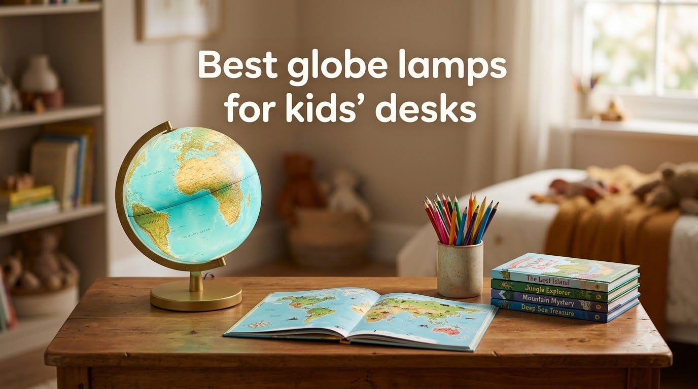 Best globe lamps for kids' desks