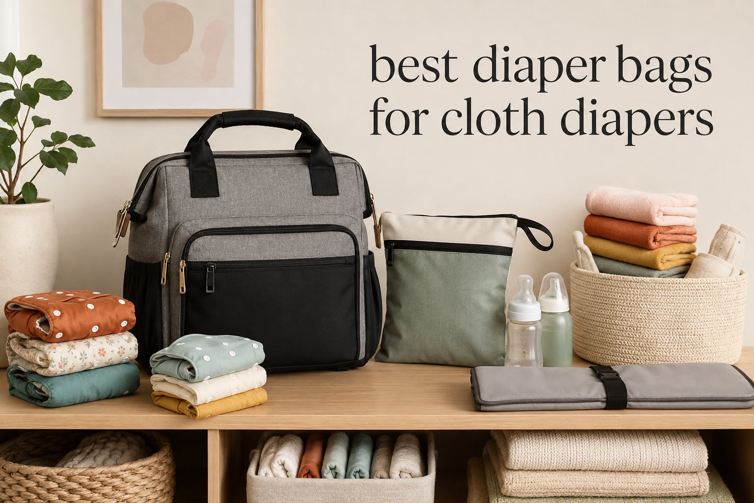 best diaper bags for cloth diapers