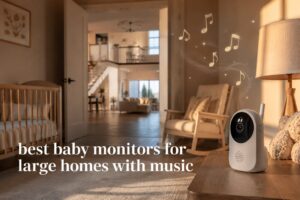 best baby monitors for large homes with music
