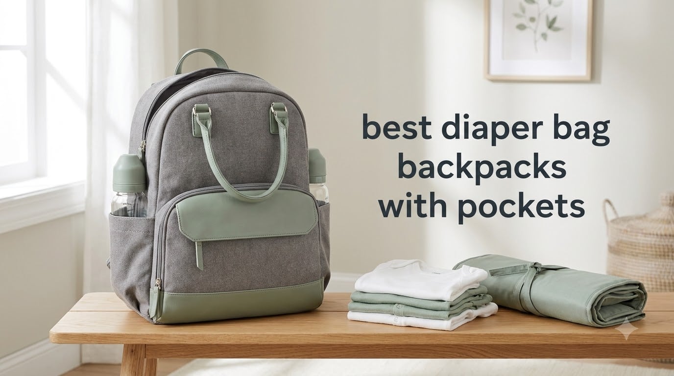 best diaper bag backpacks with pockets