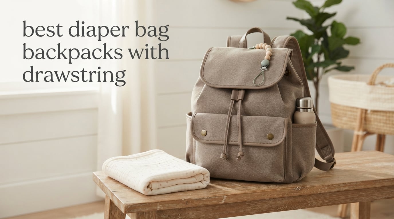 best diaper bag backpacks with drawstring