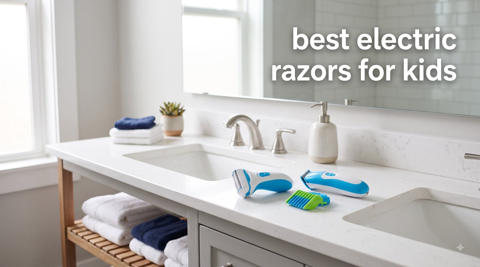 best electric razors for kids