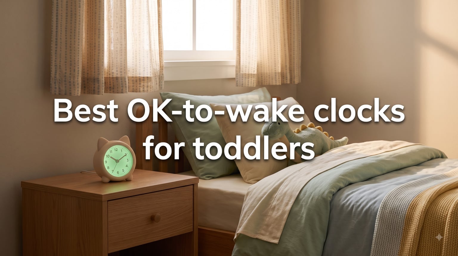 Best OK-to-wake clocks for toddlers