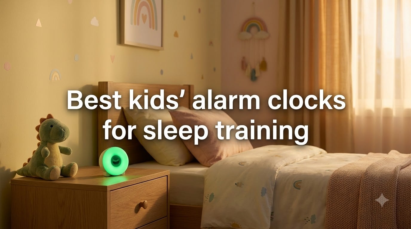 Best kids' alarm clocks for sleep training