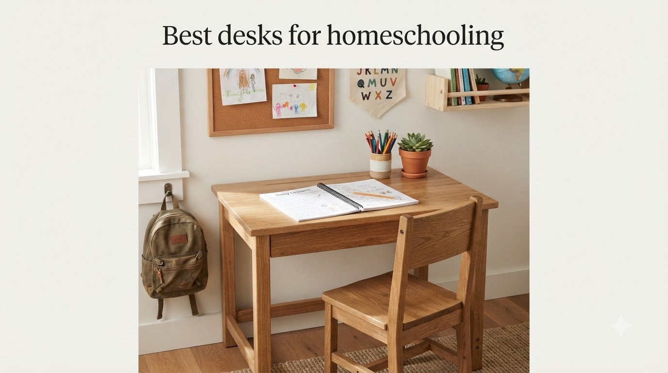 Best desks for homeschooling