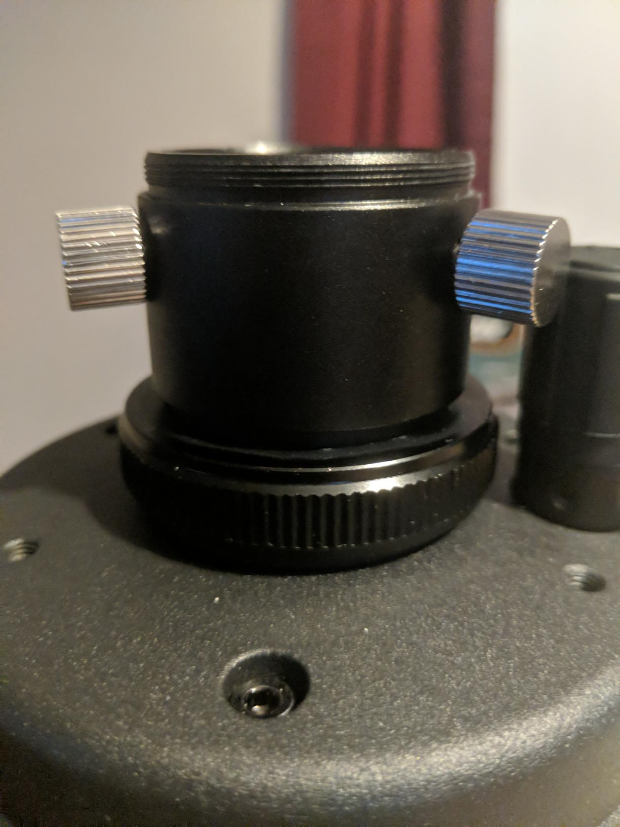 Celestron T-Adapter for Astroimaging – Compatible with NexStar 4SE & C90 customer photo 1