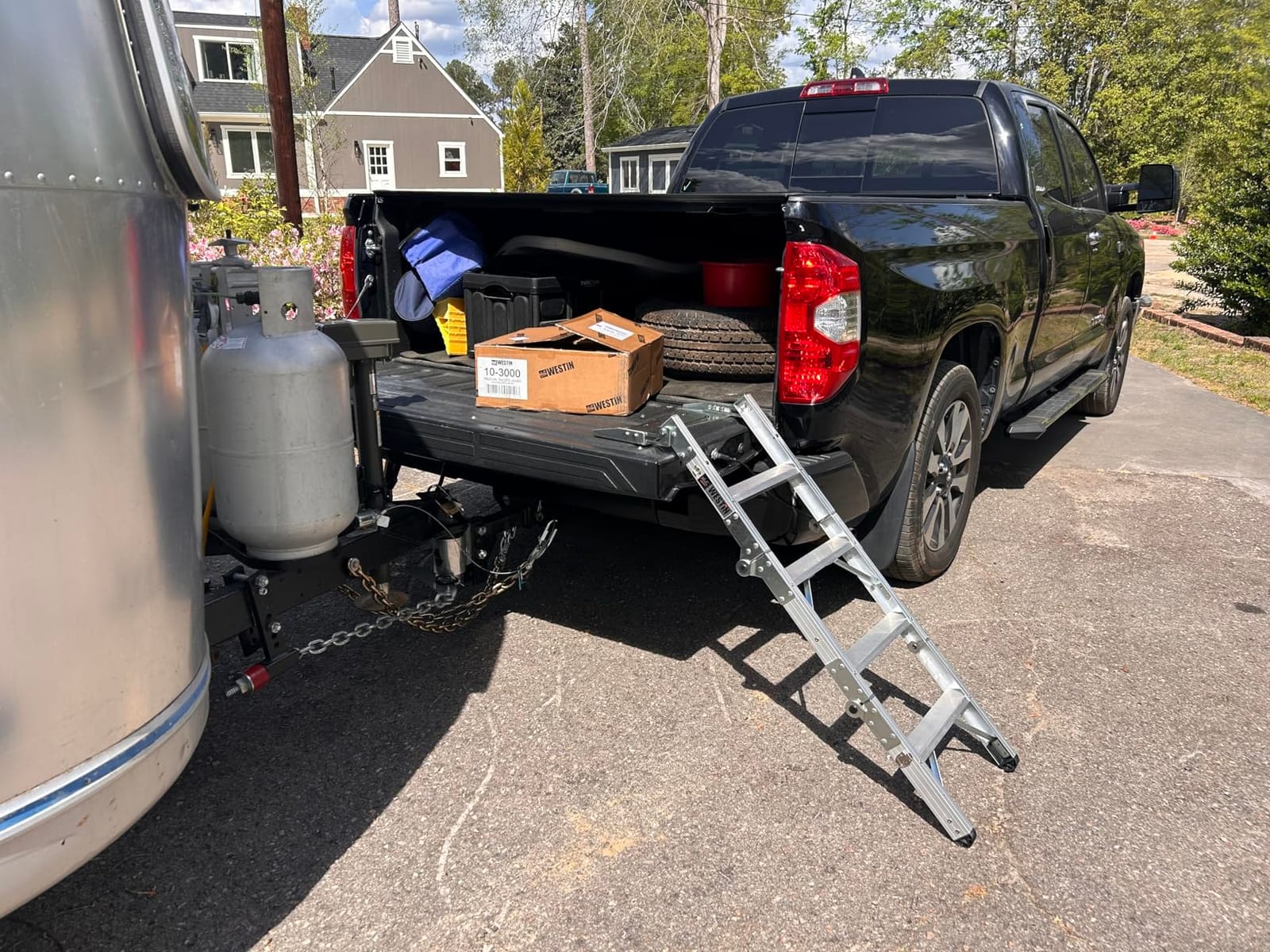 Westin 10-3000 Truck-Pal Tailgate Ladder Silver customer photo 2