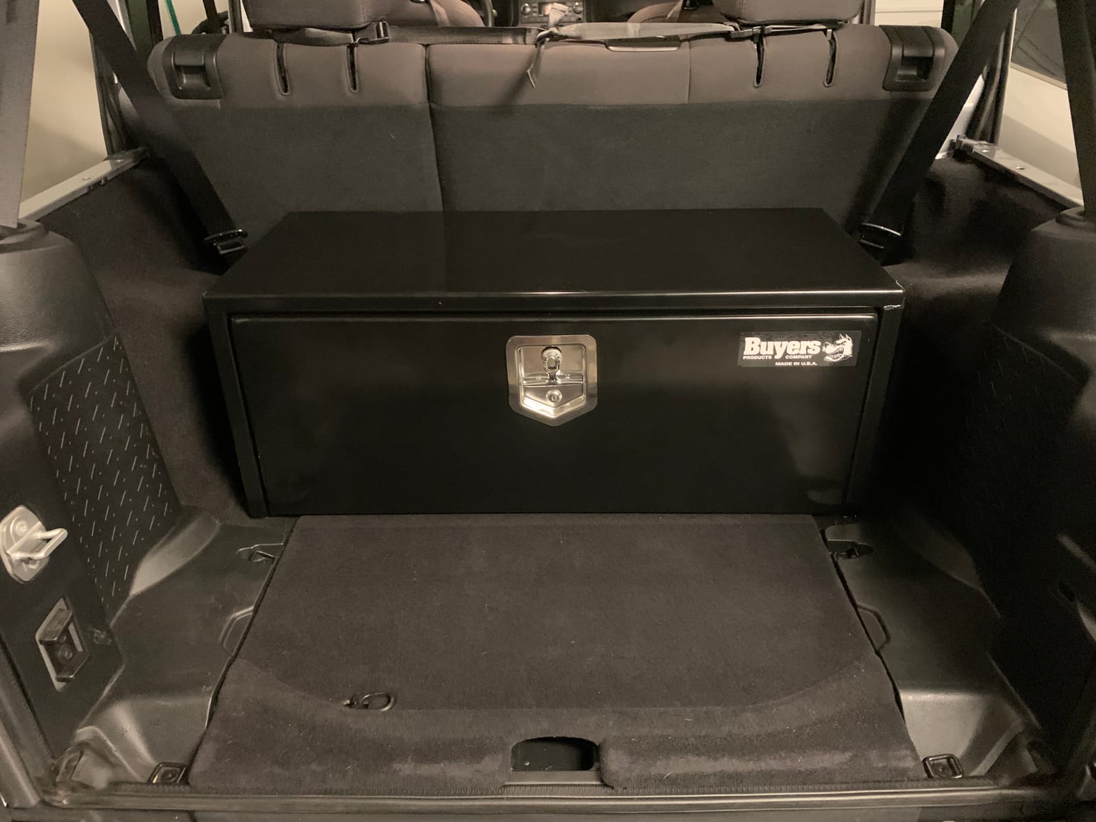 Buyers Products 1702310 Black Steel Underbody Truck Tool Box, 18x18x48 Inch customer photo 2